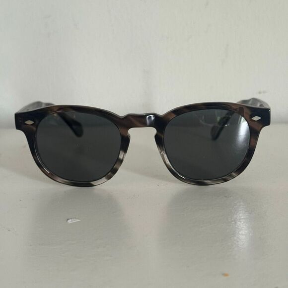 SEE Eyewear Made In Italy Johnny Depp Style Tortoise Shell Sunglasses main image 9